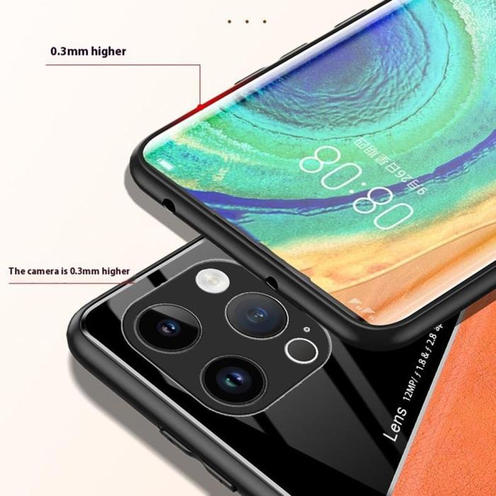 Bild 5, iPhone 16 Pro Max Skal Med Inbyggd Magnetplatta Läder Svart