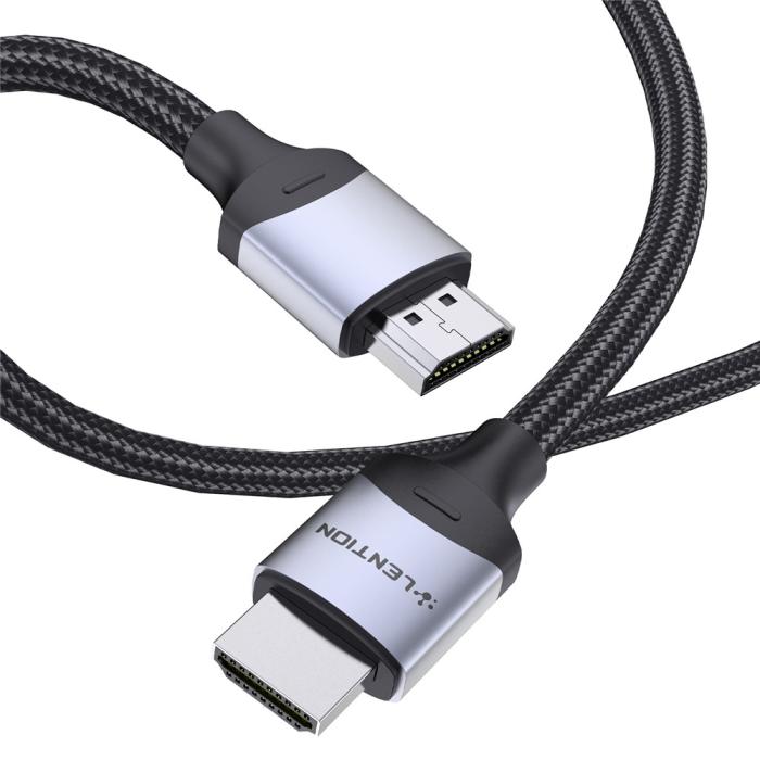 Bild 3, LENTION 1.5m 8K HDMI - HDMI Kabel Svart