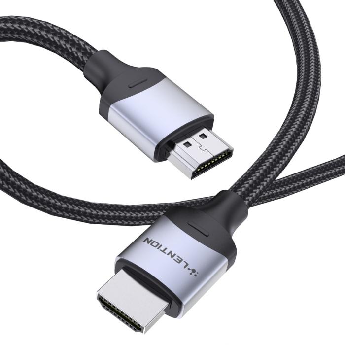 Bild 3, LENTION 1.5m 8K HDMI - HDMI Kabel Svart