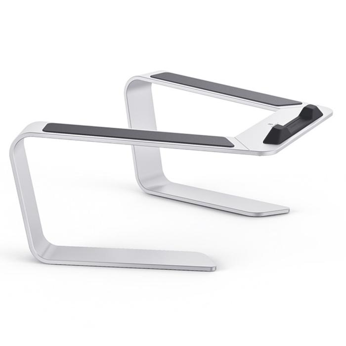 Bild 1, BONERUY Laptop Stativ Silver