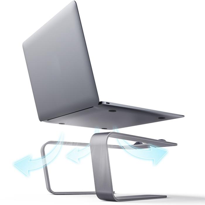 Bild 6, BONERUY Laptop Stativ Svart