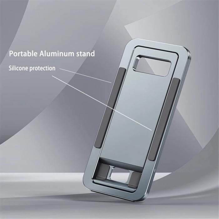 Bild 3, BONERUY Universal Mobilhållare Silver