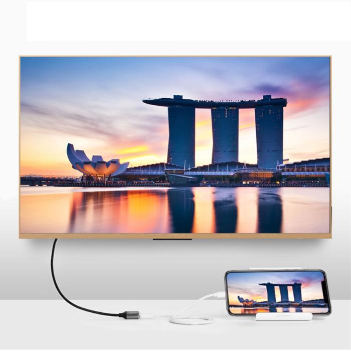 Bild 3, UGREEN USB MHL - HDMI Kabel Svart