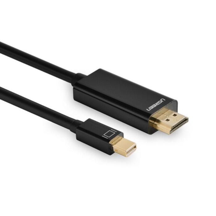 Bild 2, UGREEN 1.5m Mini DisplayPort - HDMI Kabel Svart