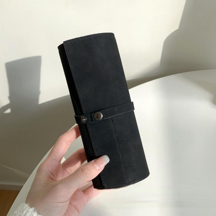 Bild 5, Väska Till Klockarmband Läder Svart