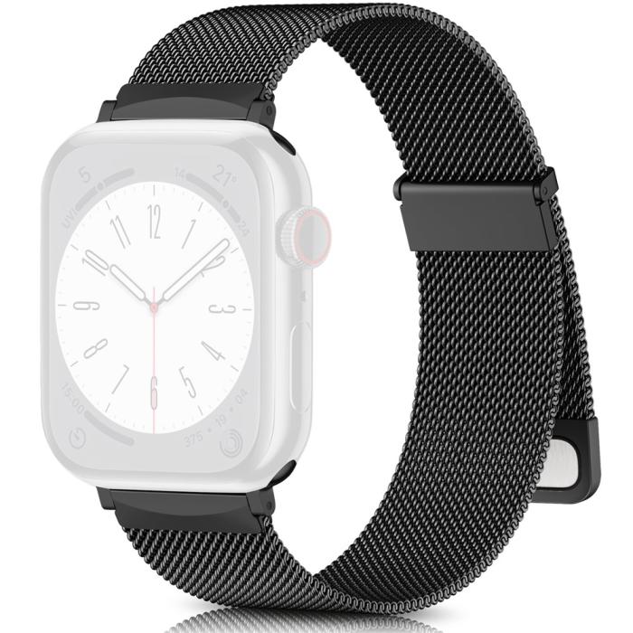 Bild 1, Apple Watch 42/44/45/46/49 mm Armband Milanese Loop