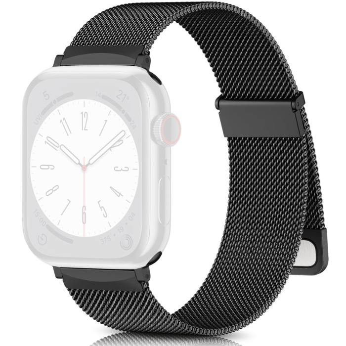 Bild 1, Apple Watch 42/44/45/46/49 mm Armband Milanese Loop