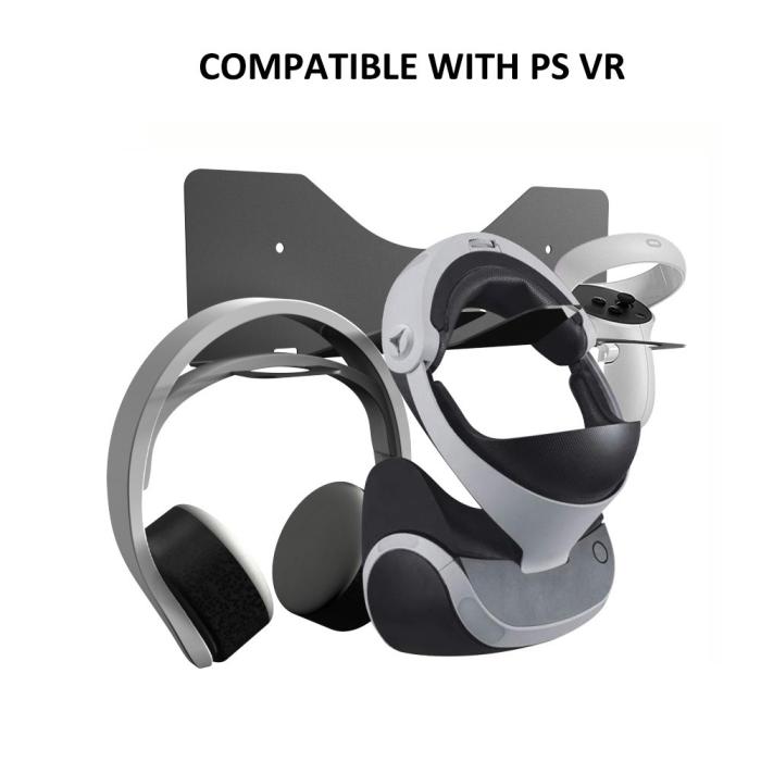 Bild 4, JYS Meta Quest 2 / PS VR2 Väggfäst För Headset & Kontroll Svart