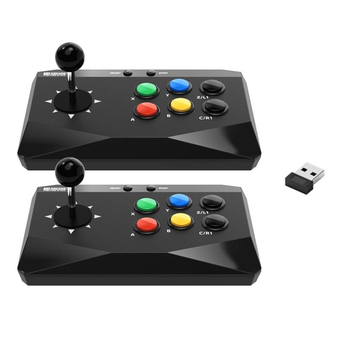 Bild 1, DATA FROG 2x Trådlös Joystick Kontroll För PC / Android / iOS