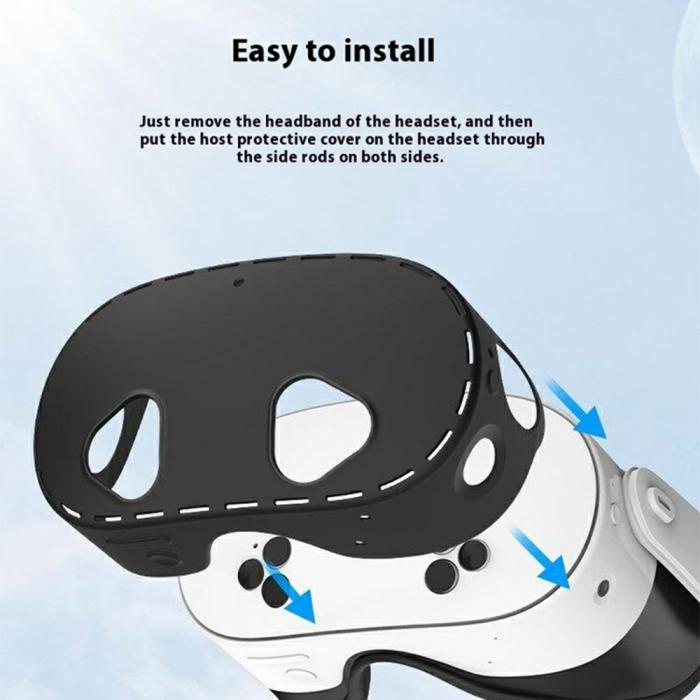 Bild 4, Meta Quest 3S Skal Till Headset Silikon Svart