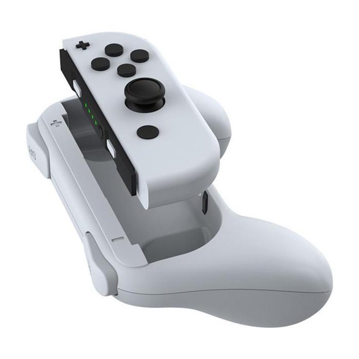 Bild 6, DOBE Nintendo Switch OLED Joy-Con Grepp Vit