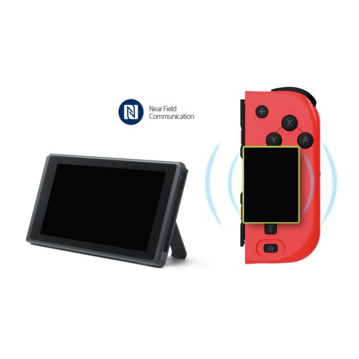 Bild 3, DOBE Nintendo Switch Joy-Con Kontroll Röd / Blå
