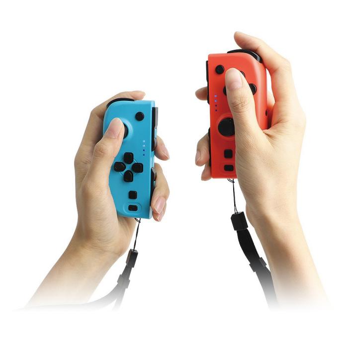 Bild 6, DOBE Nintendo Switch Joy-Con Kontroll Röd / Blå