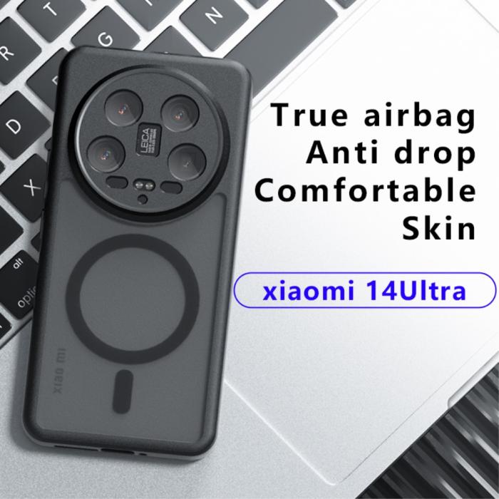 Bild 2, Xiaomi 14 Ultra Skal MagSafe Hybrid Matt Svart