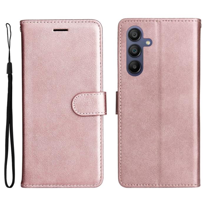 Bild 1, Samsung Galaxy A16 Fodral Läder Roséguld