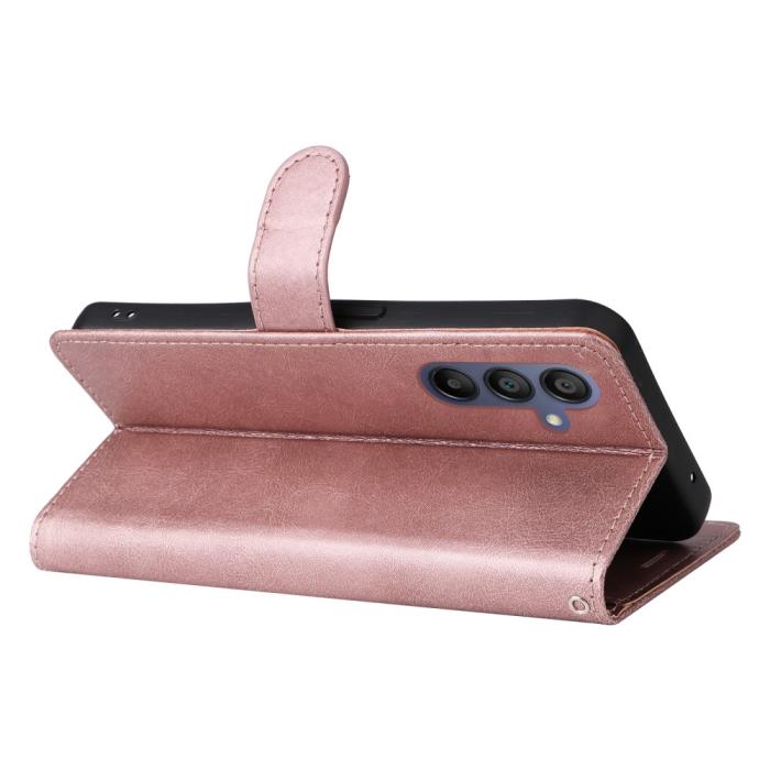 Bild 4, Samsung Galaxy A16 Fodral Läder Roséguld