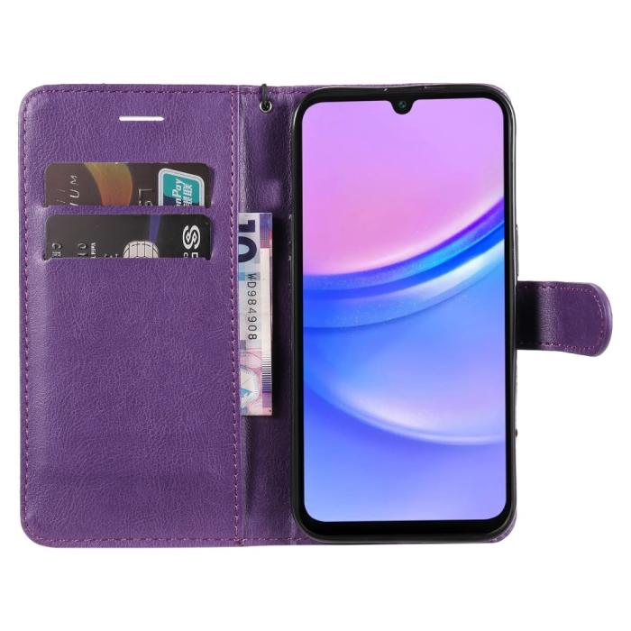Bild 2, Samsung Galaxy A16 Fodral Läder Lila
