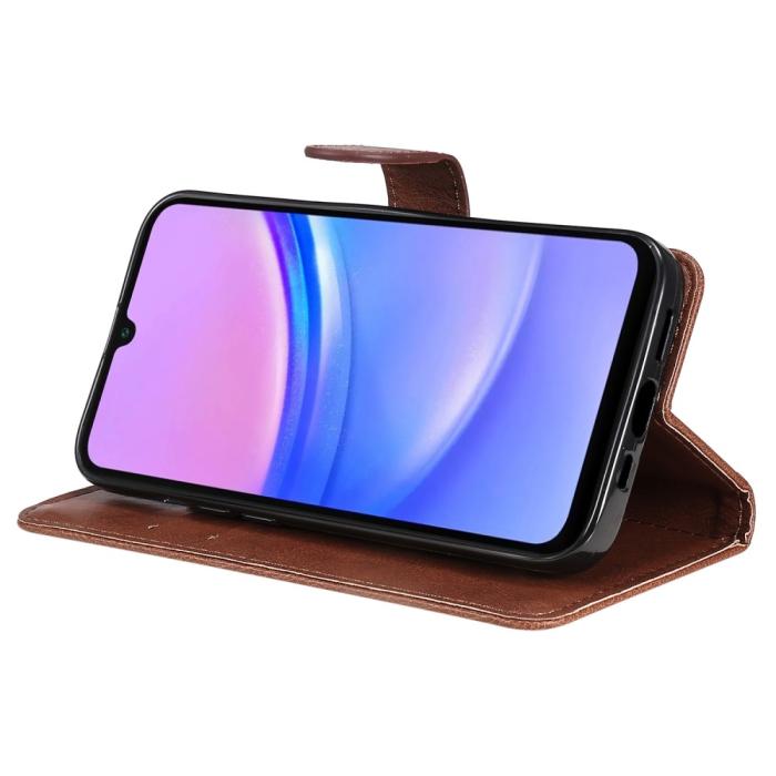 Bild 3, Samsung Galaxy A16 Fodral Läder Brun