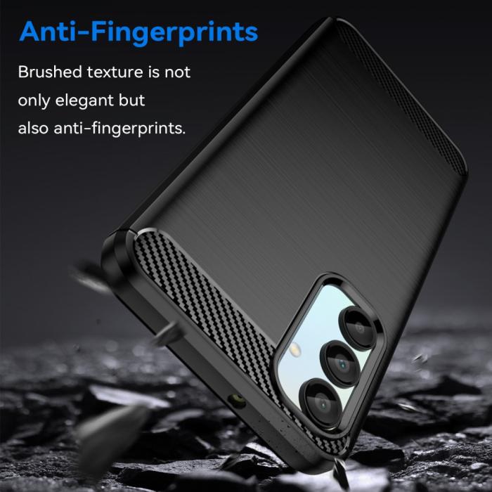 Bild 4, Samsung Galaxy A16 Skal Borstad Stål Svart