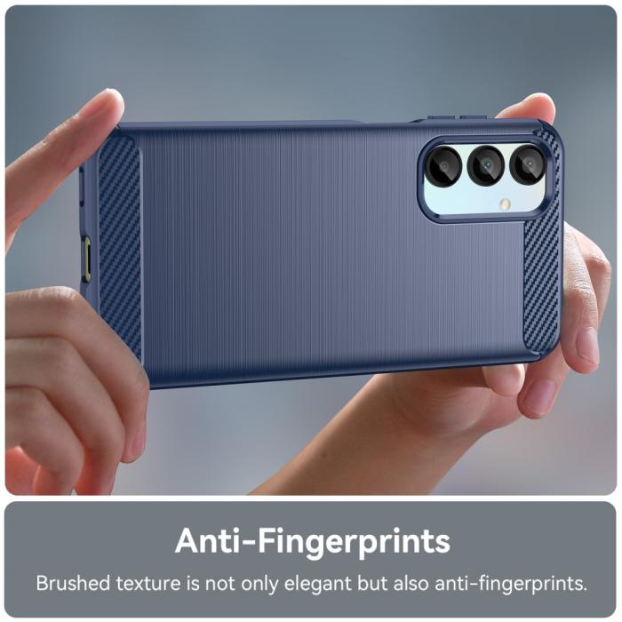 Bild 6, Samsung Galaxy A16 Skal Borstad Stål Blå