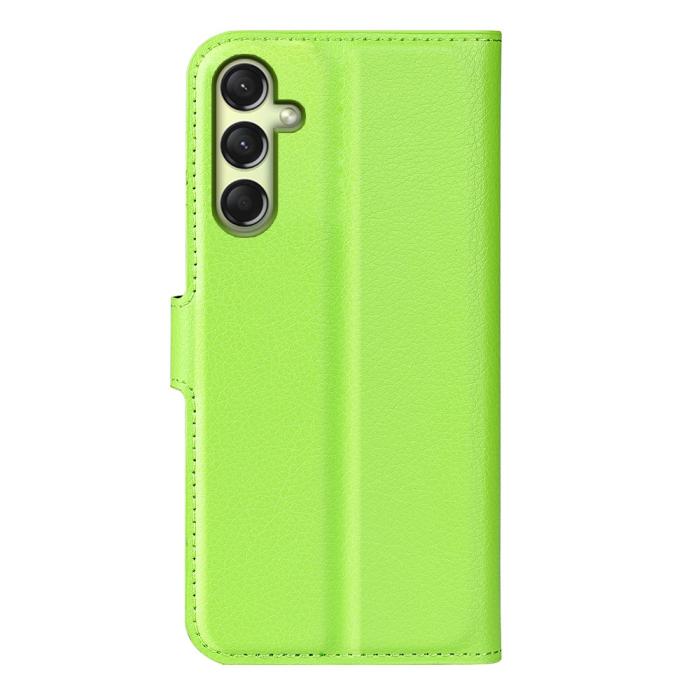 Bild 6, Samsung Galaxy A16 Fodral Litchi Läder Grön