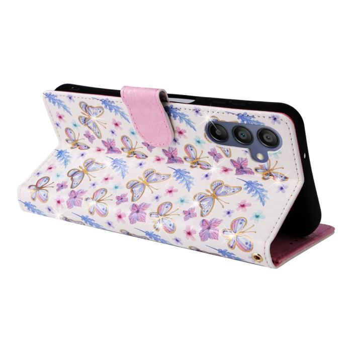 Bild 4, Samsung Galaxy A16 Fodral RFID Fjärilar / Blommor