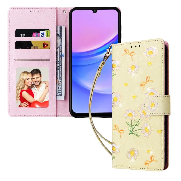 Bild 5, Samsung Galaxy A16 Fodral RFID Yellow Daisy