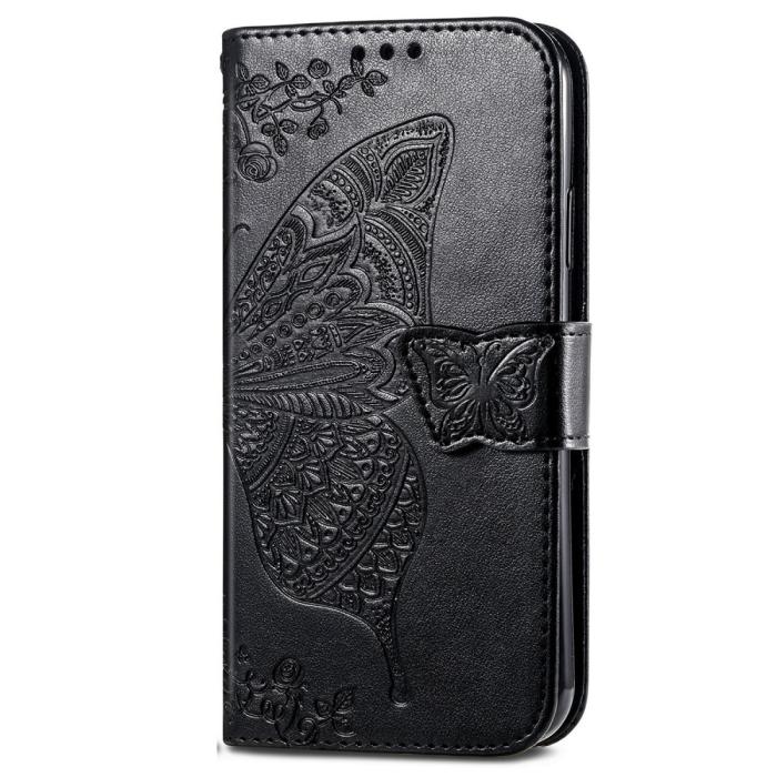 Bild 6, Samsung Galaxy A16 Fodral Med Fjäril Tryck Svart