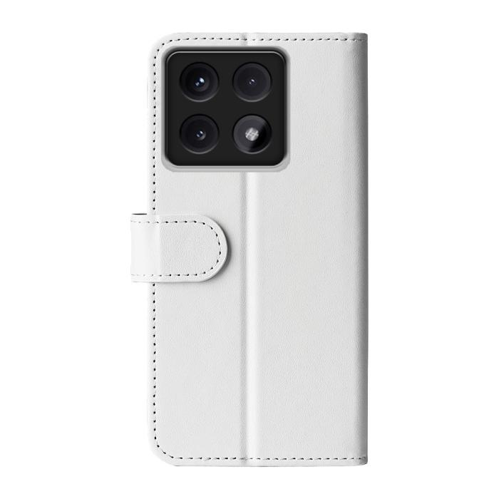 Bild 6, Xiaomi 14T Fodral Crazy Horse Läder Vit