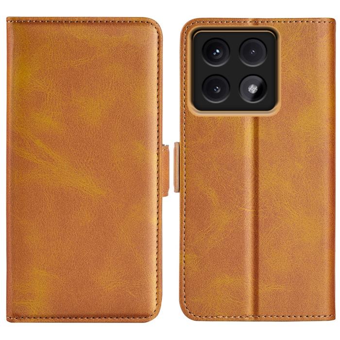 Bild 1, Xiaomi 14T Pro Plånboksfodral Läder Gul