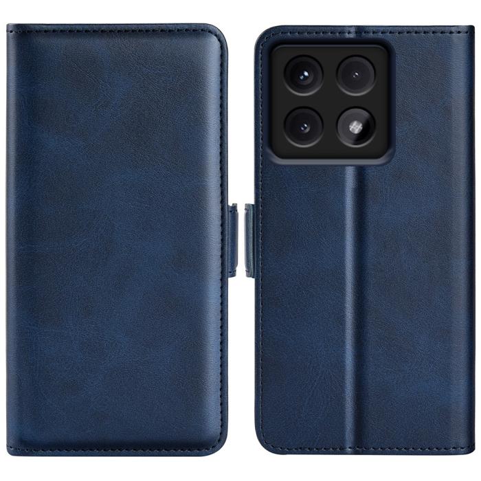 Bild 1, Xiaomi 14T Pro Plånboksfodral Läder Blå
