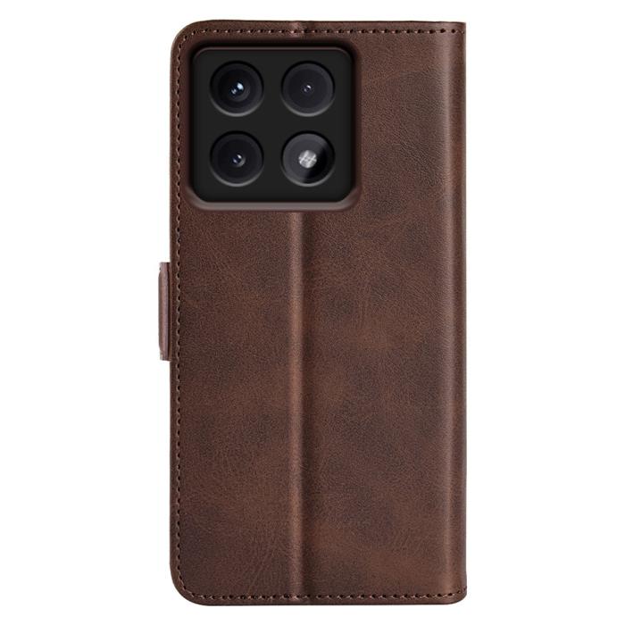 Bild 6, Xiaomi 14T Pro Plånboksfodral Läder Brun