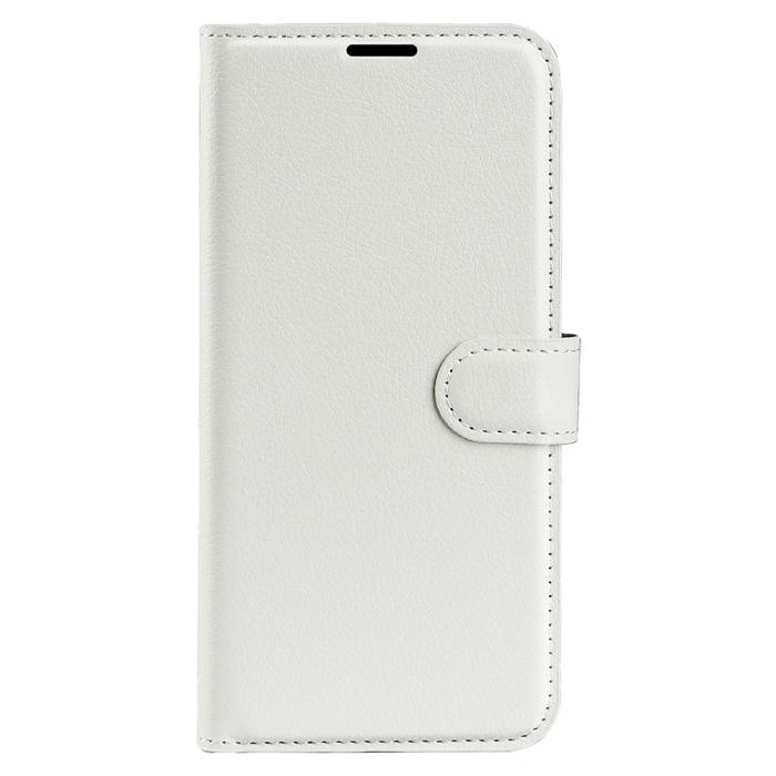 Bild 5, Xiaomi 14T Pro Fodral Litchi Läder Vit