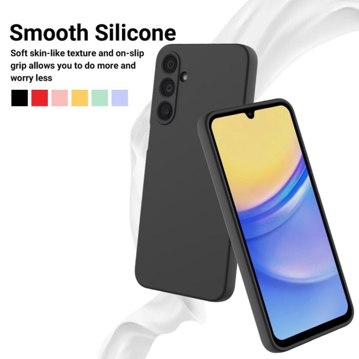 Bild 3, Samsung Galaxy A16 Skal Liquid Silikon Svart