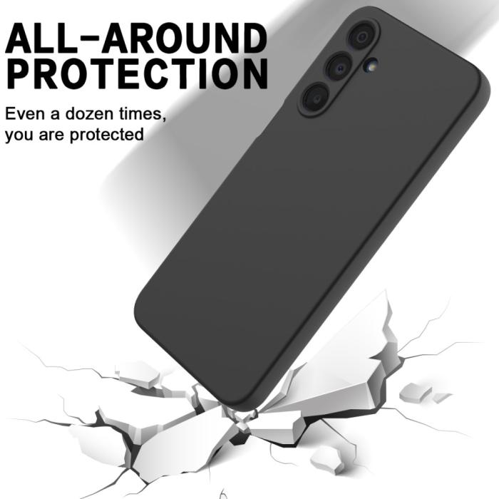 Bild 5, Samsung Galaxy A16 Skal Liquid Silikon Svart