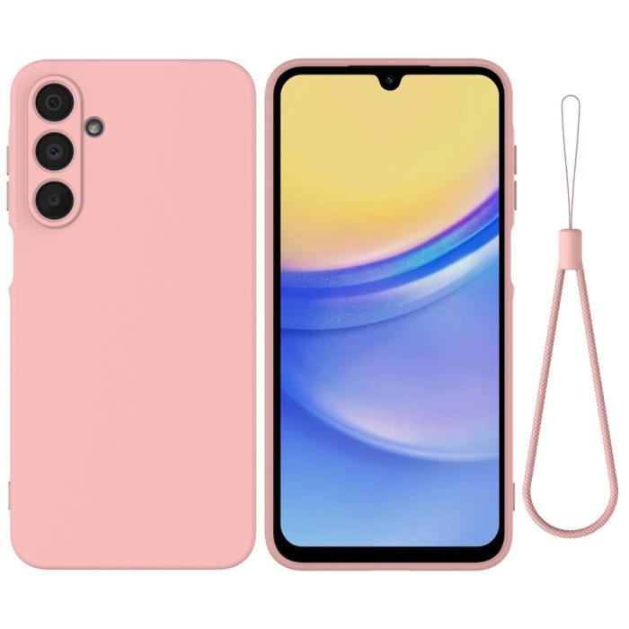 Bild 1, Samsung Galaxy A16 Skal Liquid Silikon Rosa