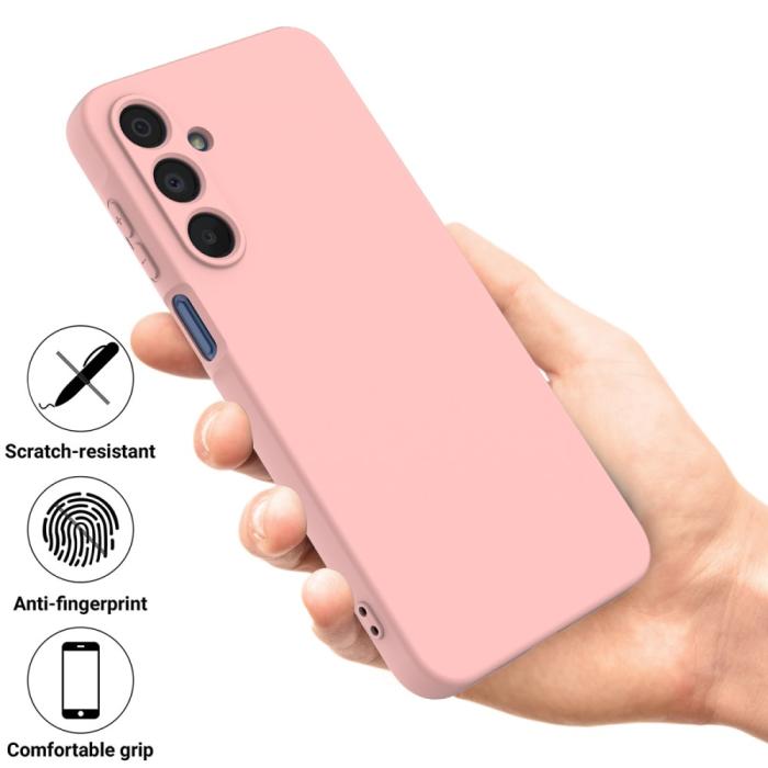 Bild 2, Samsung Galaxy A16 Skal Liquid Silikon Rosa