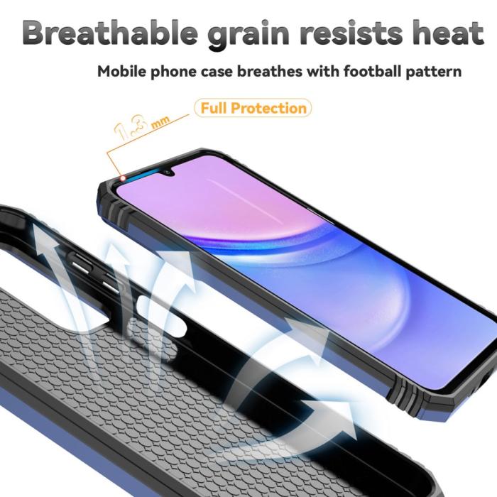 Bild 6, Samsung Galaxy A16 Skal CamShield Ring Hybrid Blå