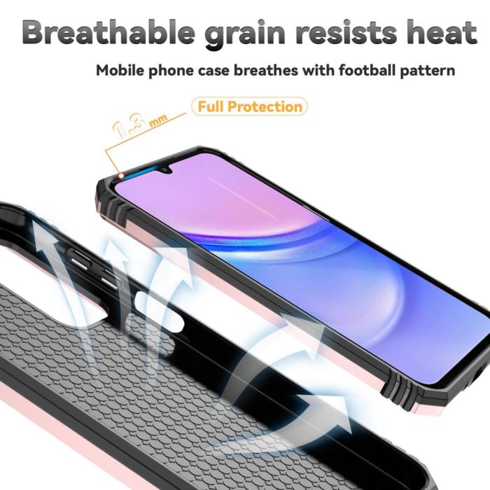 Bild 6, Samsung Galaxy A16 Skal CamShield Ring Hybrid Roséguld