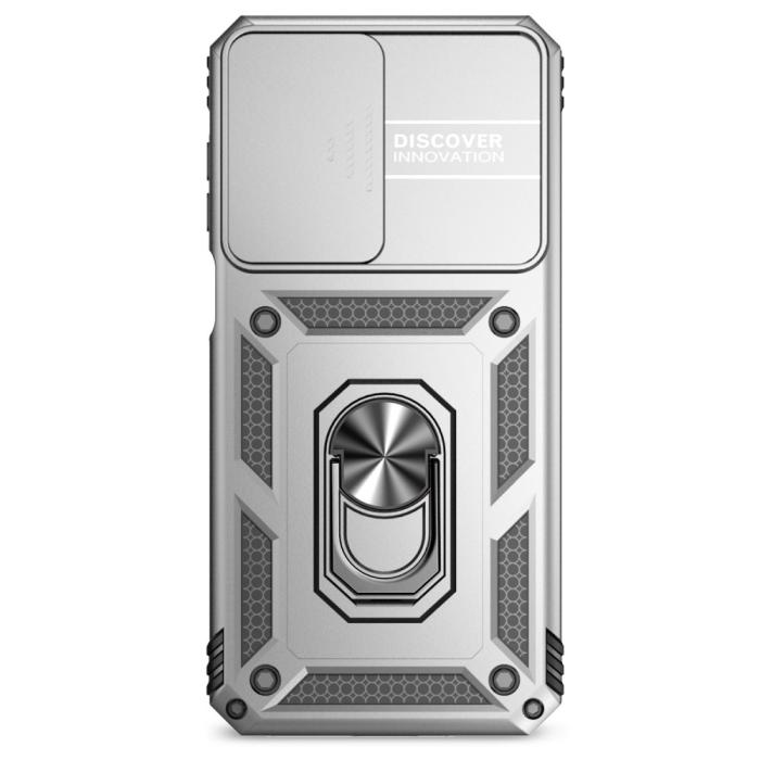 Bild 2, Samsung Galaxy A16 Skal CamShield Ring Hybrid Silver