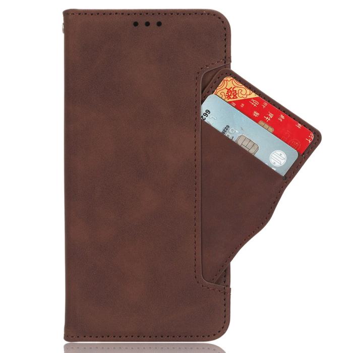 Bild 2, Xiaomi Redmi 14C Fodral Med Avtagbart Kortfodral Brun
