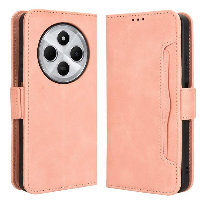 Bild 1, Xiaomi Redmi 14C Fodral Med Avtagbart Kortfodral Rosa