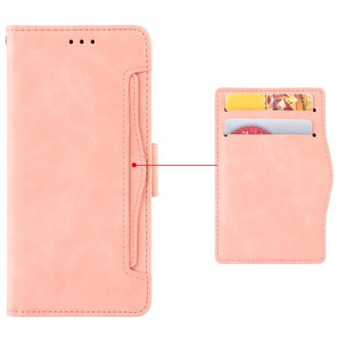Bild 6, Xiaomi Redmi 14C Fodral Med Avtagbart Kortfodral Rosa