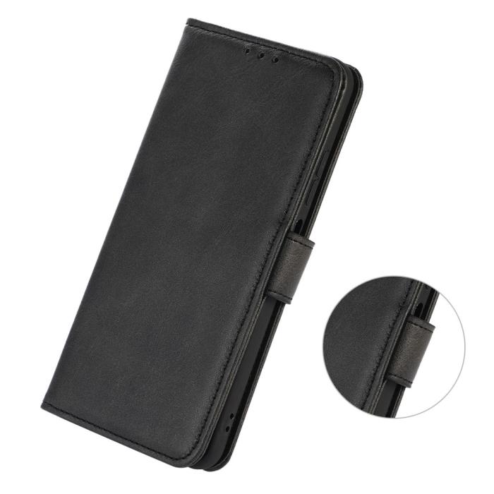 Bild 5, Motorola Edge 50 Fodral Läder Svart