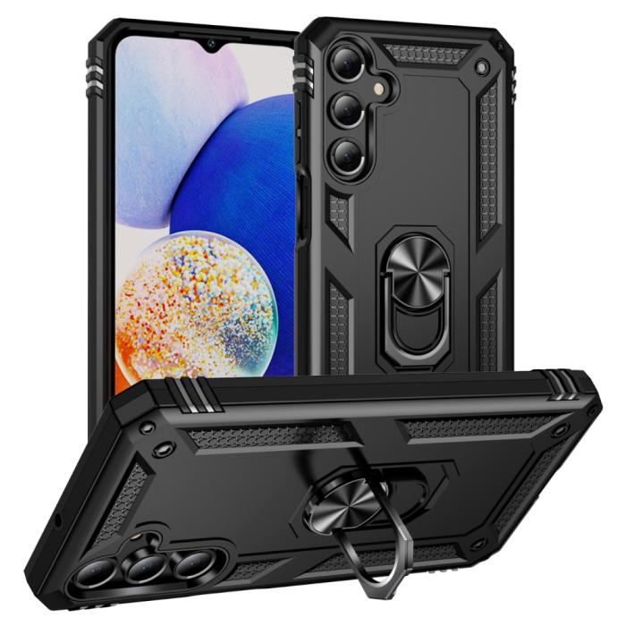 Bild 1, Samsung Galaxy A16 Skal Shockproof Hybrid Ring Svart
