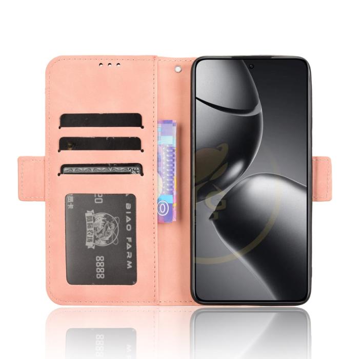 Bild 3, Xiaomi 14T Fodral Med Avtagbart Kortfodral Rosa