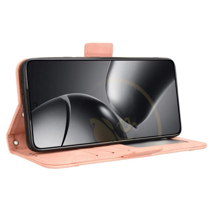 Bild 4, Xiaomi 14T Fodral Med Avtagbart Kortfodral Rosa