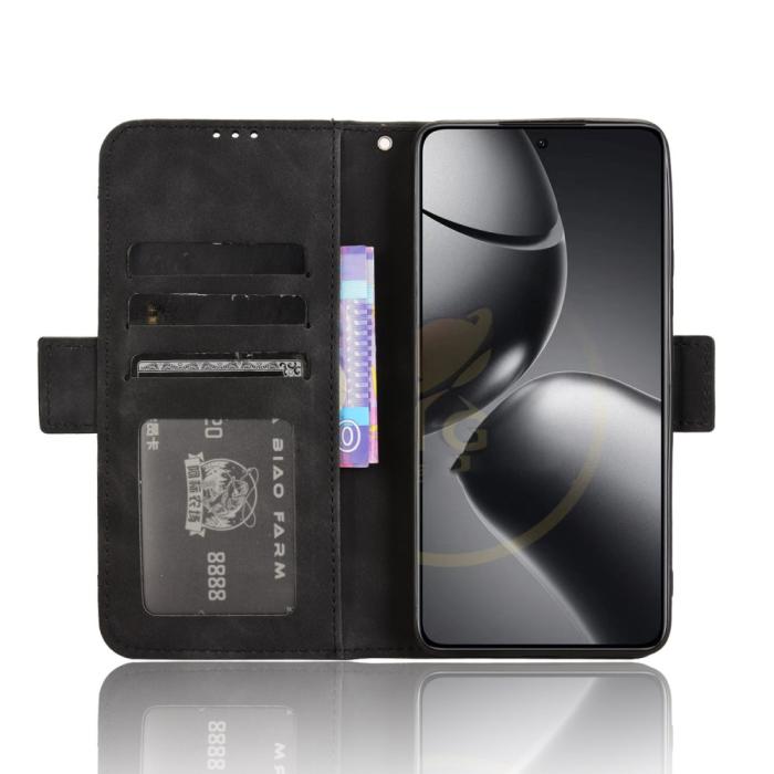 Bild 3, Xiaomi 14T Pro Fodral Med Avtagbart Kortfodral Svart