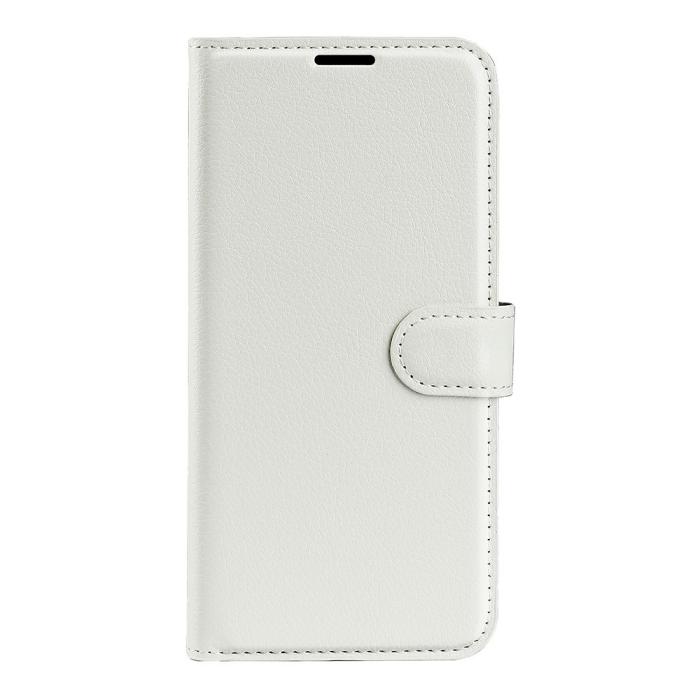 Bild 6, Xiaomi Redmi 14C Fodral Litchi Läder Vit