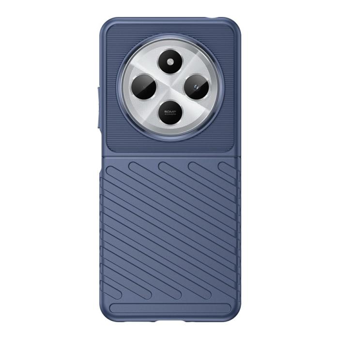 Bild 2, Xiaomi Redmi 14C Skal Twill Textur Blå